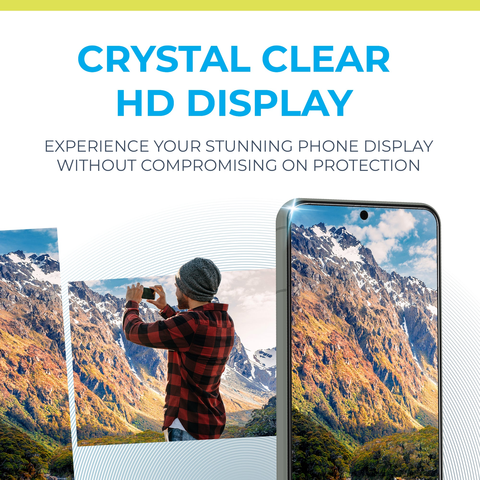 Power Theory Designed for Samsung Galaxy S25 Ultra Screen Protector Tempered Glass 9H Hardness [2 Pack]