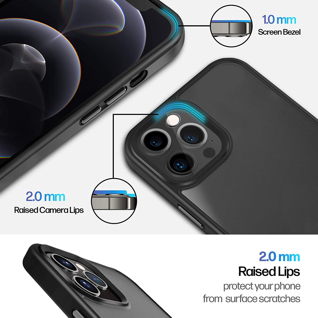 iPhone 12 Pro / iPhone 12 Case with Exchangeable Buttons [6.1 Inch] Preview #8