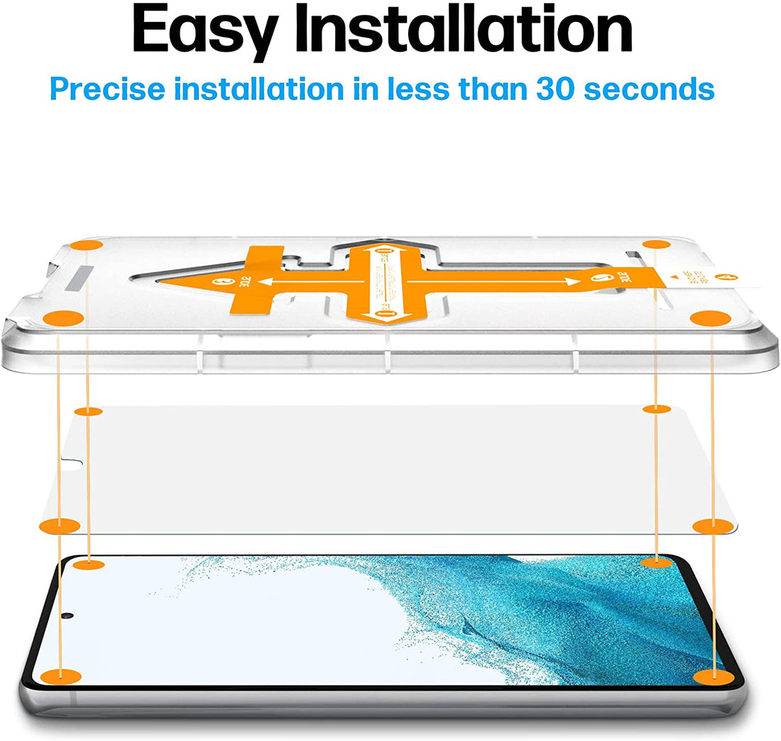 Samsung Galaxy S22 5G Tempered Glass Screen Protector [2-Pack] Preview #4