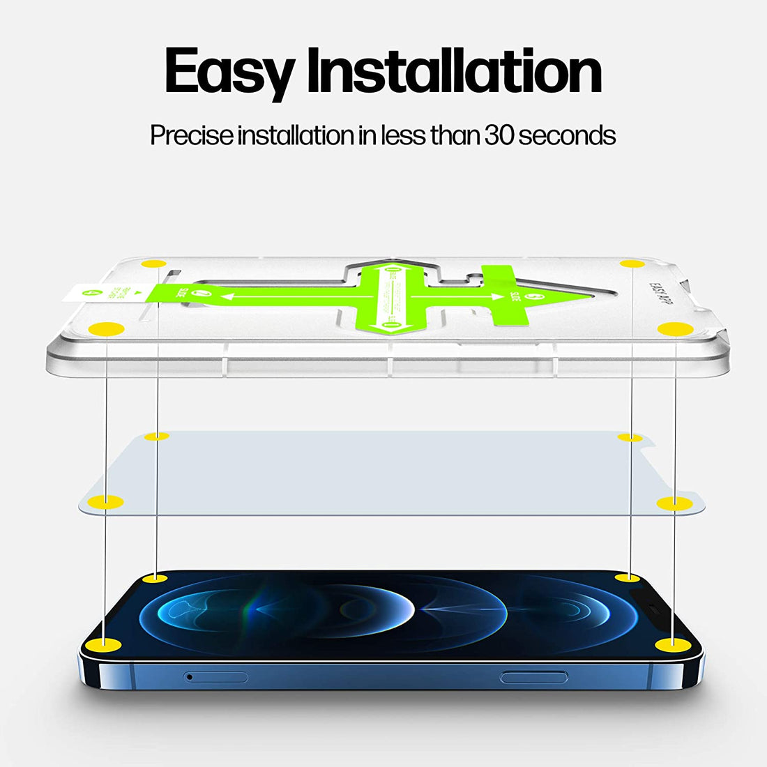 iPhone 12 Pro Max Tempered Glass Screen Protector [2-Pack] Preview #2