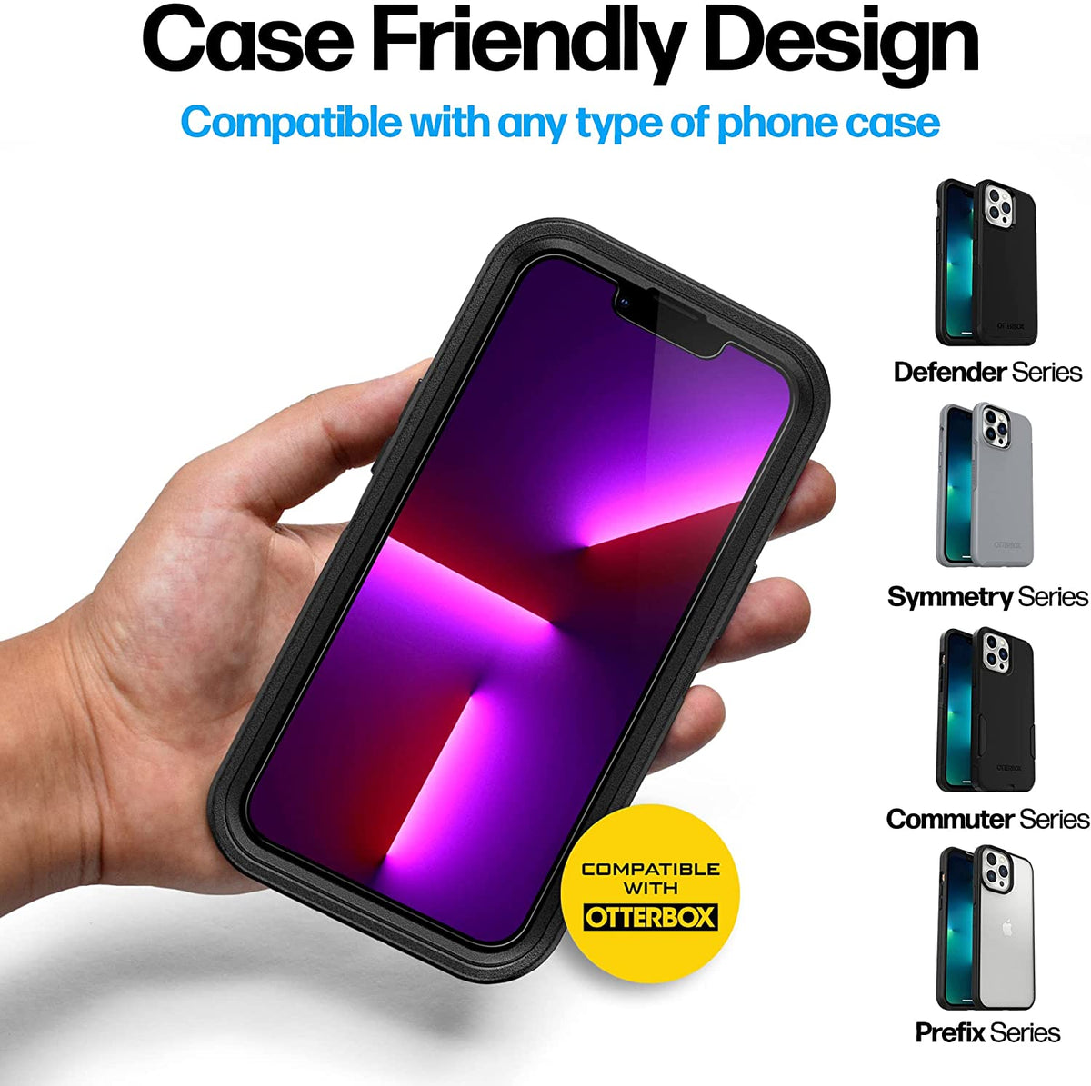Otterbox iPhone 13 Pro Max Cases - Commuter, Symmetry, Screen-Less Defender