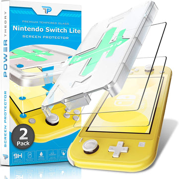 Nintendo Switch Lite Tempered Glass Screen Protector [2-Pack]