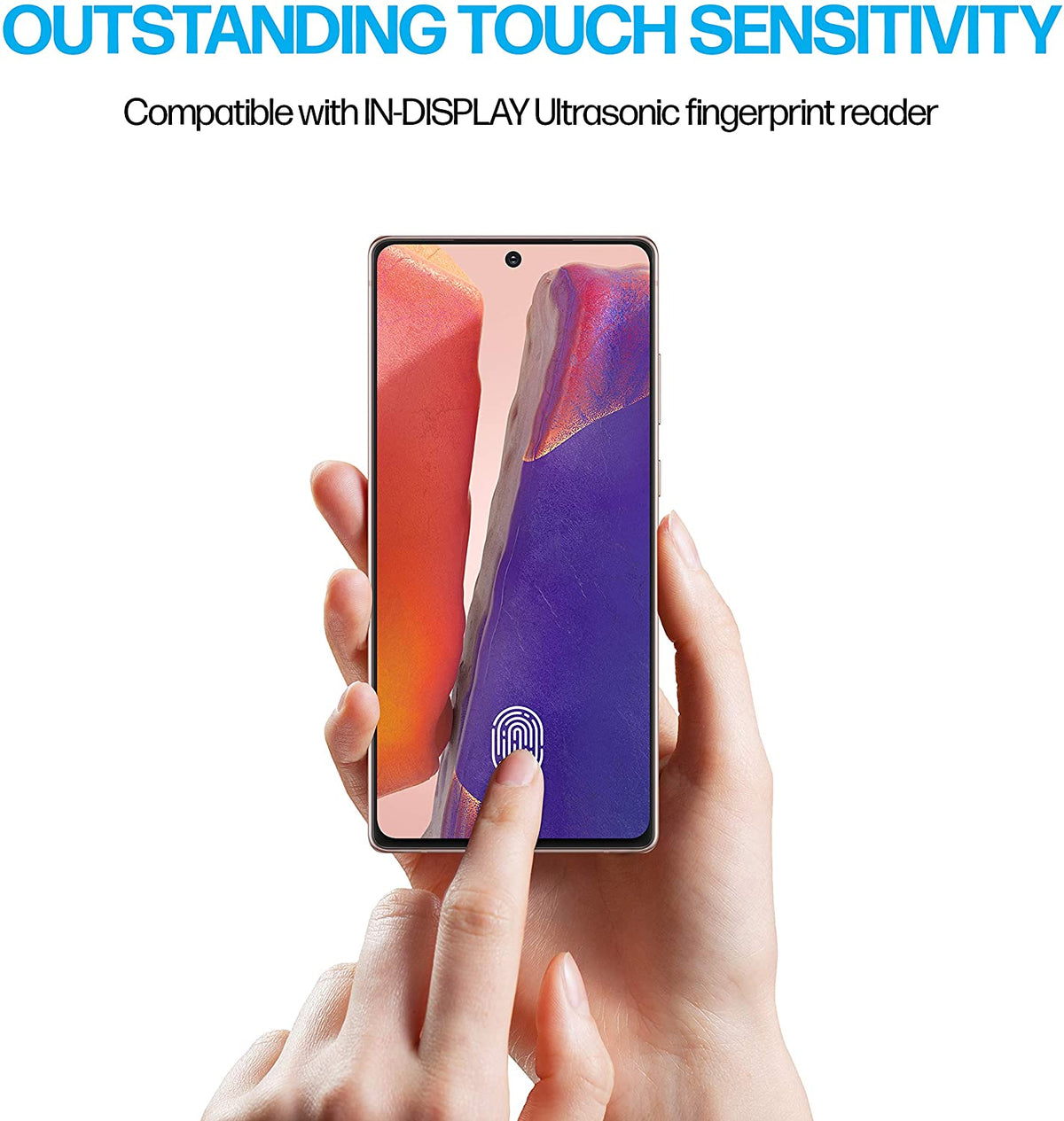 Samsung Galaxy Note 20 Anti-Scratch Screen Protector Film [2-Pack] Cover