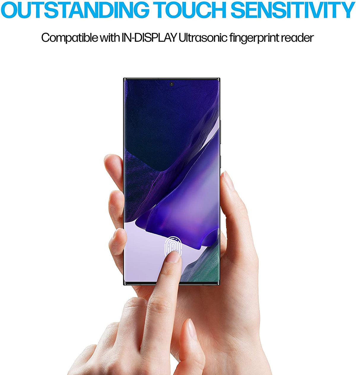 Samsung Galaxy Note 20 Ultra Anti-Scratch Screen Protector Film [2-Pack] Cover