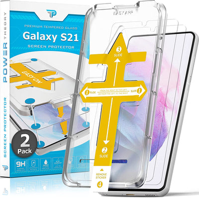 Samsung Galaxy S21 5G Tempered Glass Screen Protector [2-Pack] Preview #1