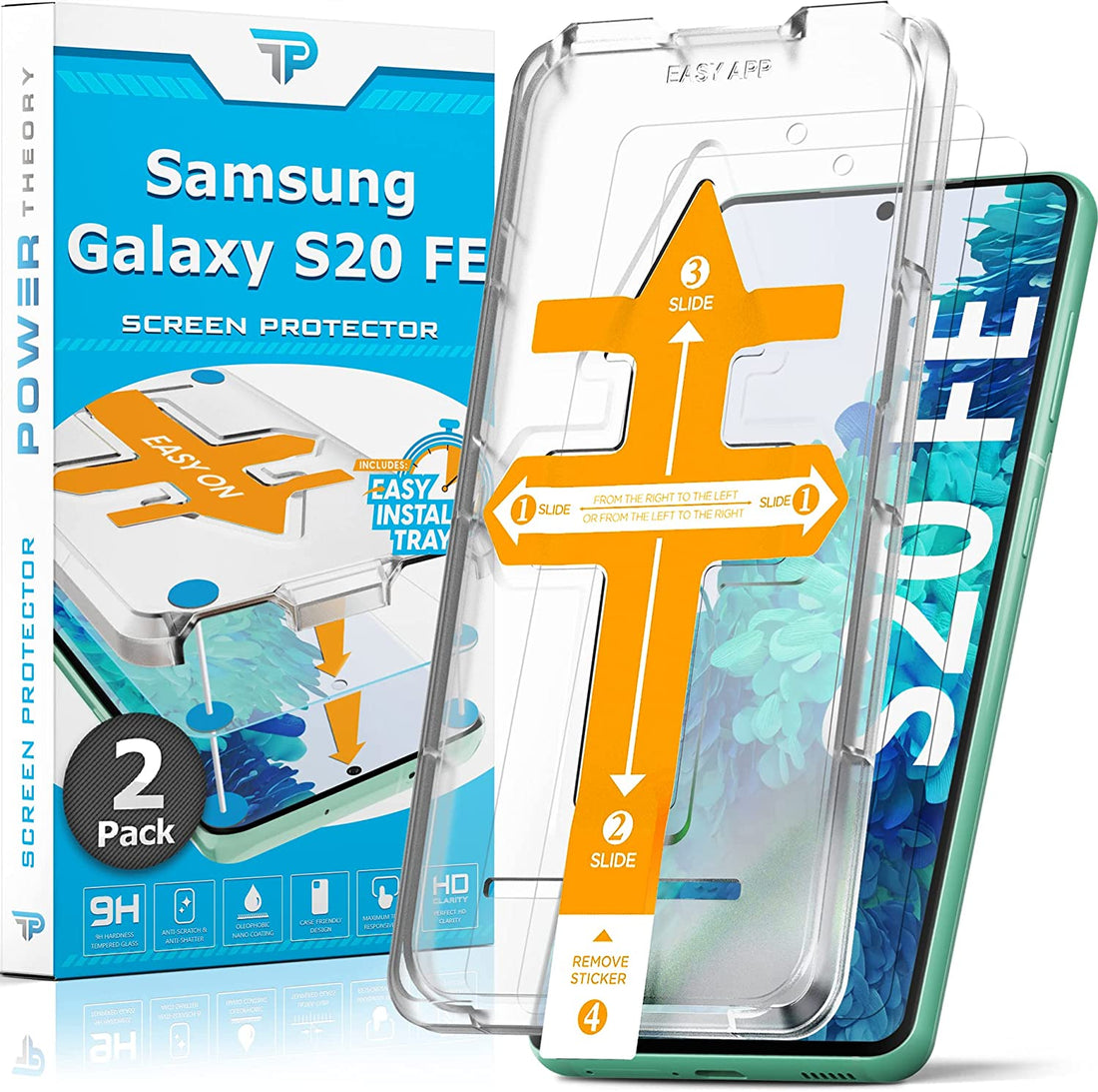 Samsung Galaxy S20 FE 5G / 4G Tempered Glass Screen Protector [2-Pack] Preview #1