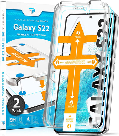 Samsung Galaxy S22 5G Tempered Glass Screen Protector [2-Pack] Preview #1
