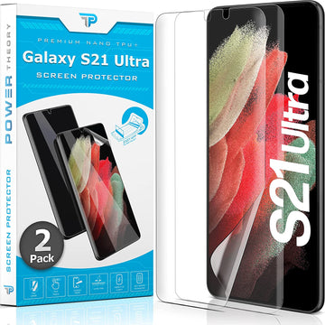 Samsung Galaxy S21 Ultra Anti-Scratch Screen Protector Film [2-Pack]