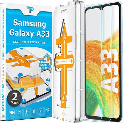 Samsung Galaxy A33 5G Tempered Glass Screen Protector [2-Pack] Preview #1