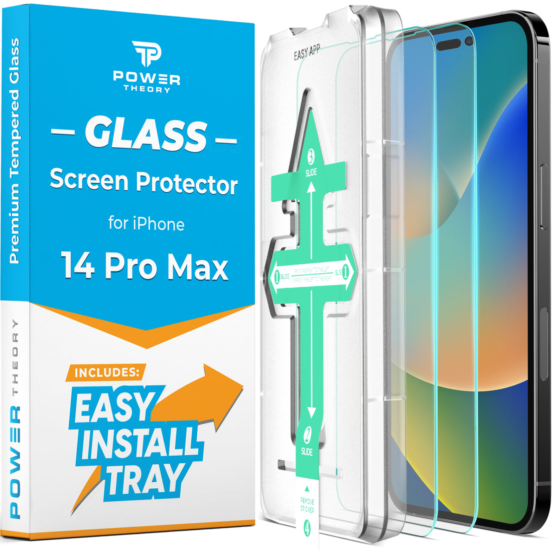 Apple iPhone 14 Pro Screen Shield 2 PACK tempered Glass