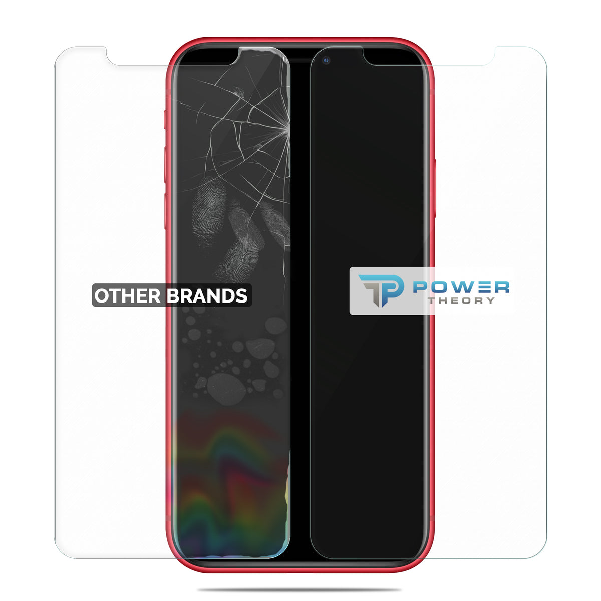 iPhone 11 / iPhone XR Tempered Glass Screen Protector [2-Pack] Cover