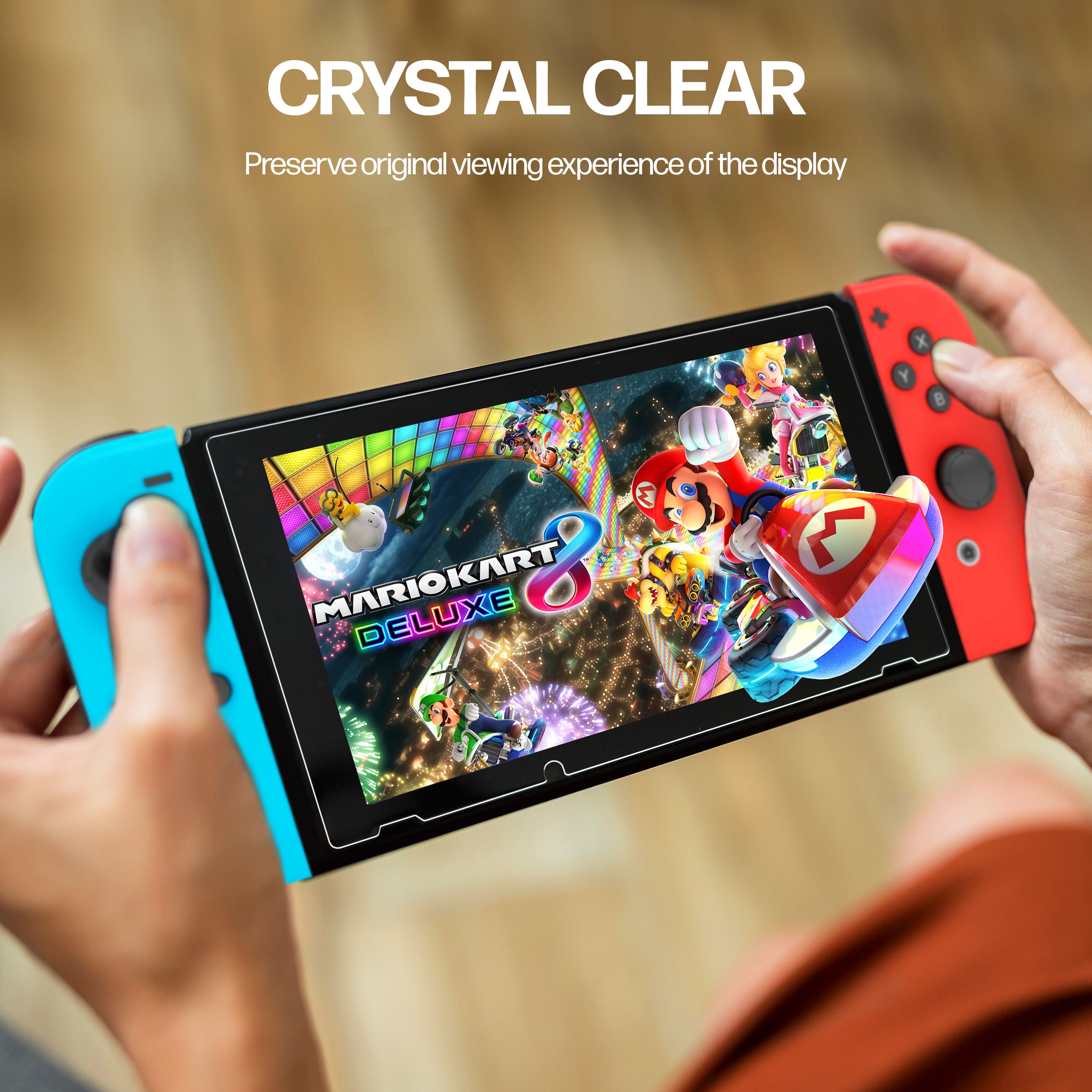 Nintendo Switch Tempered Glass Screen Protector [2-Pack]