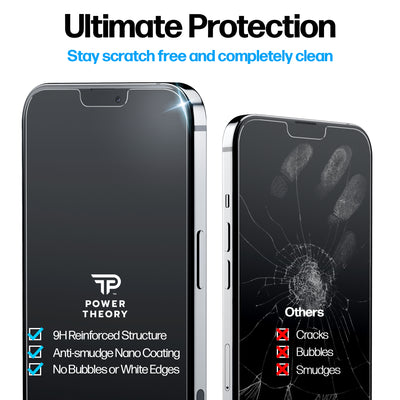 iPhone 14/13/13 Pro Privacy Screen Protector Tempered Glass [2-Pack] Preview #5